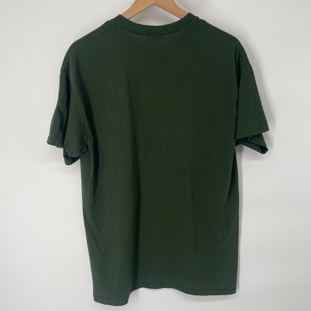 NFL Green Bay Packers Football T Shirt VTG Y2K Mens Large Green NFL Team Apparel - Picture 5 of 7